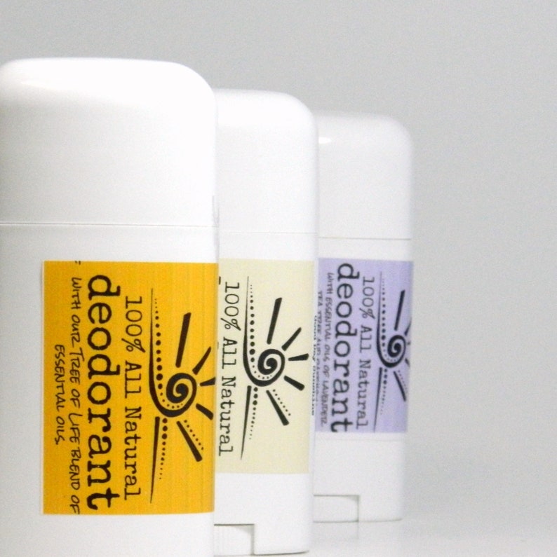 Natural Deodorant Stick No Baking Soda Organic Shea Butter Etsy