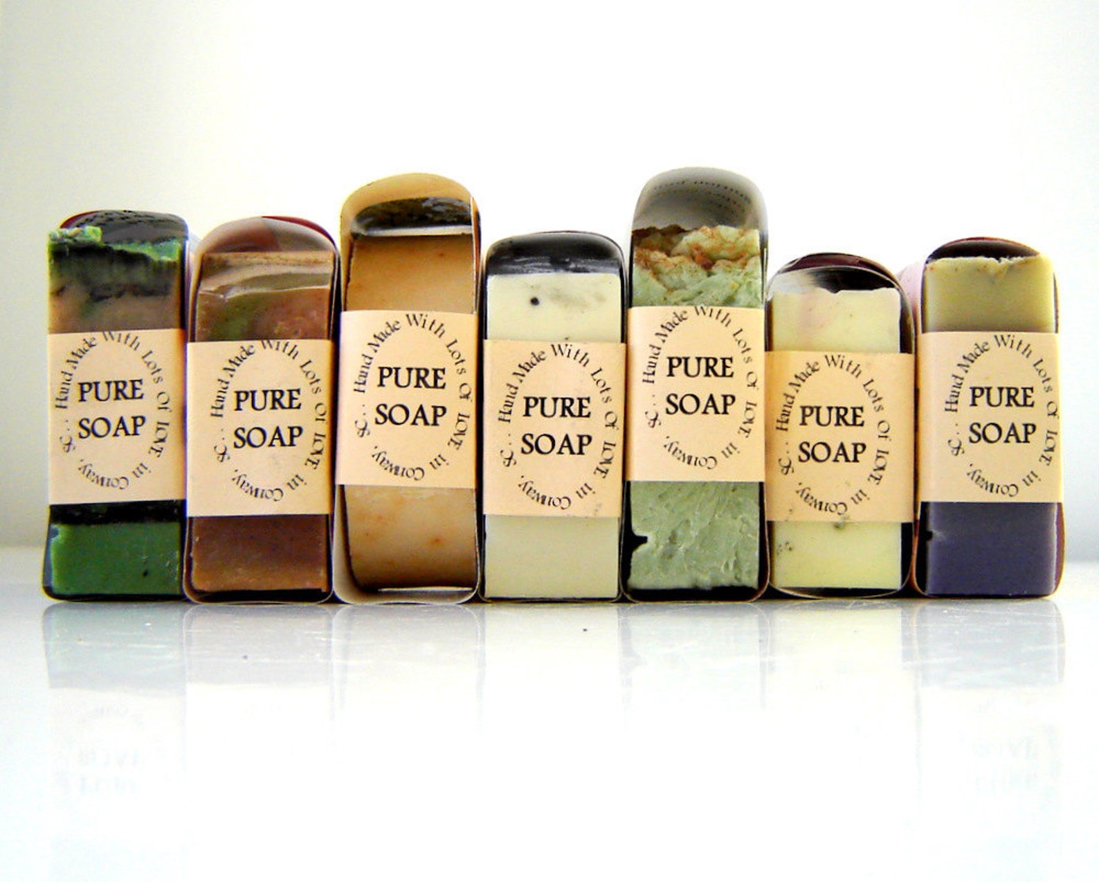 Cold Process Soaps You Choose 3 Scents of Handmade Soap Etsy