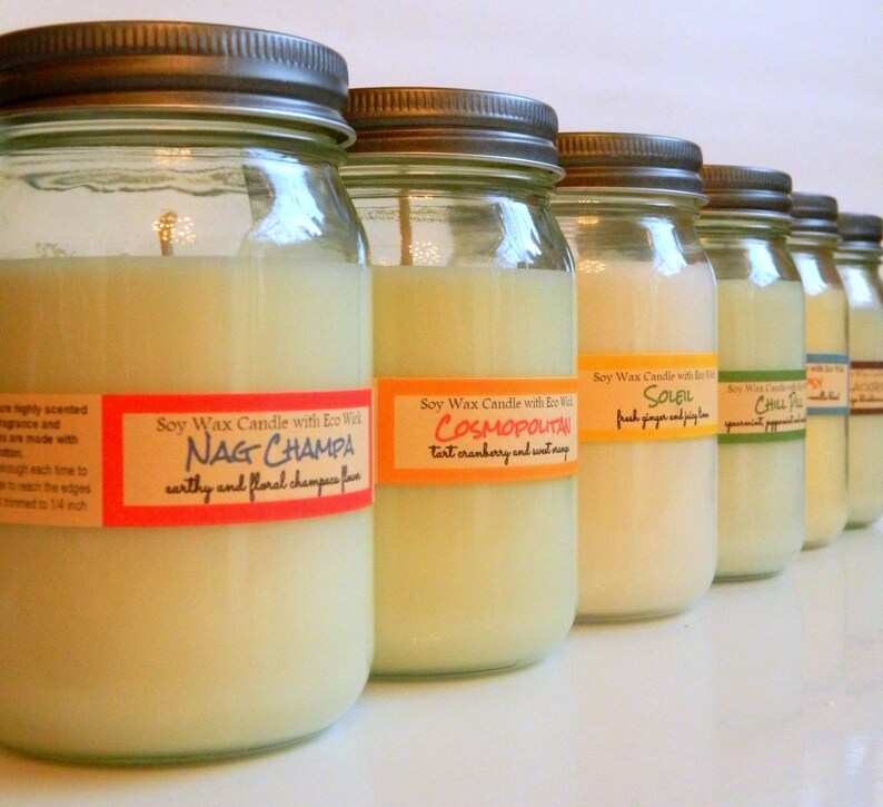 Bulk Soy Candles Handmade Wholesale Candle Mason Jar Candle Etsy