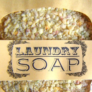 Laundry Soap SAMPLE SIZE - ecofriendly laundry detergent - natural soaps