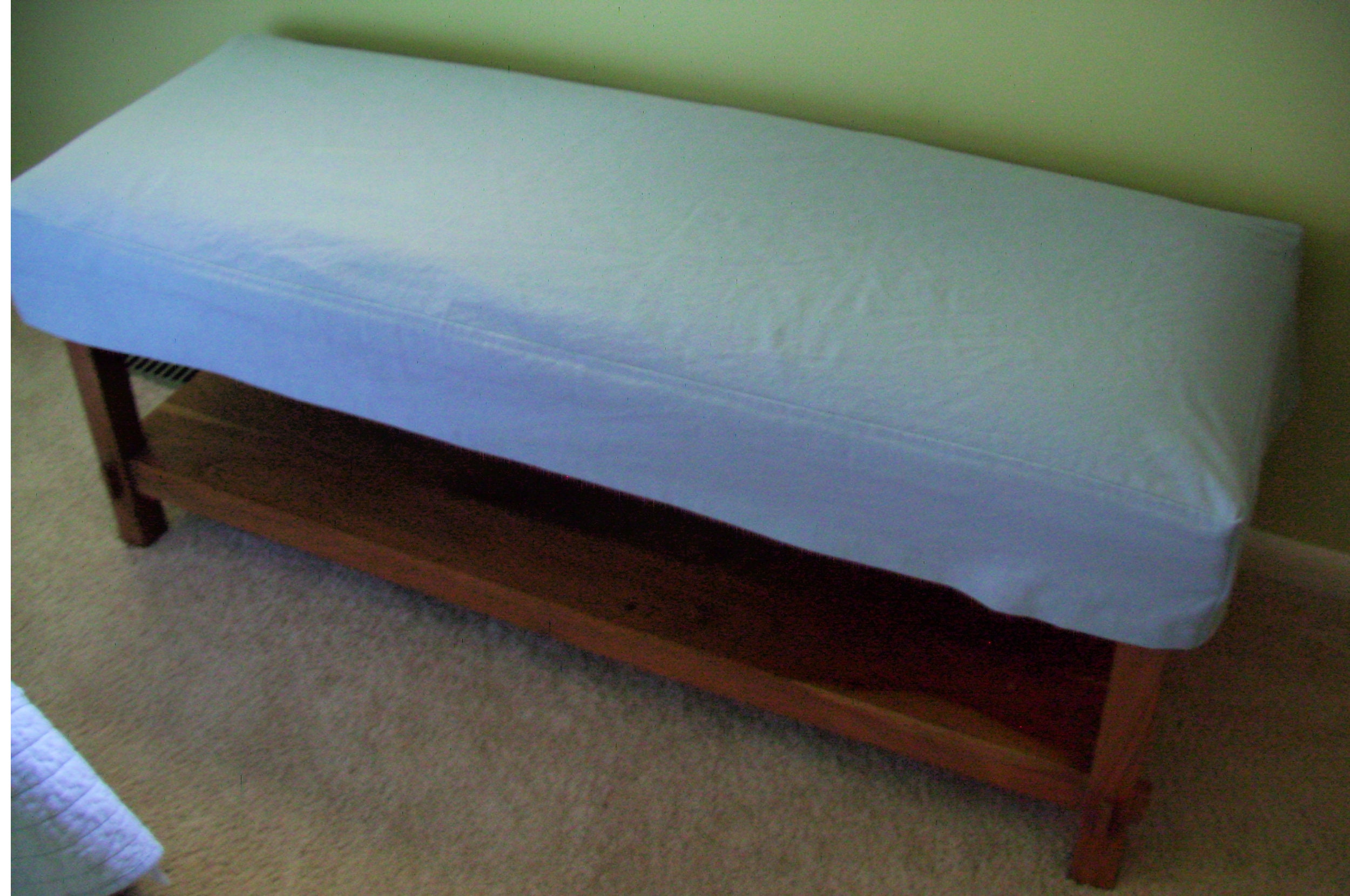 Bench Slipcover Top stitched Bench Cover Ottoman Cover Etsy