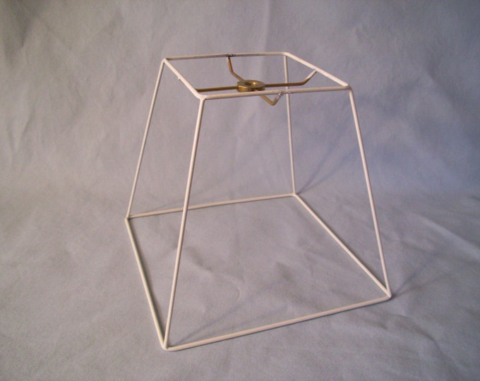 Square Lampshade Frame Lamp Shade Frame Washer Top Etsy