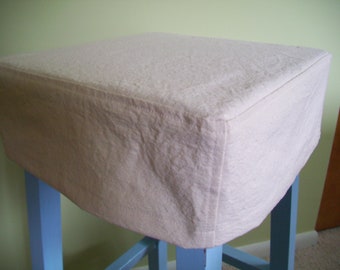 elasticated square stool covers