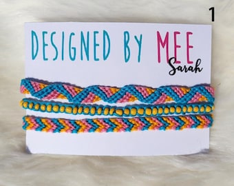 Embroidery Thread Friendship Bracelet Set – Adjustable Gift