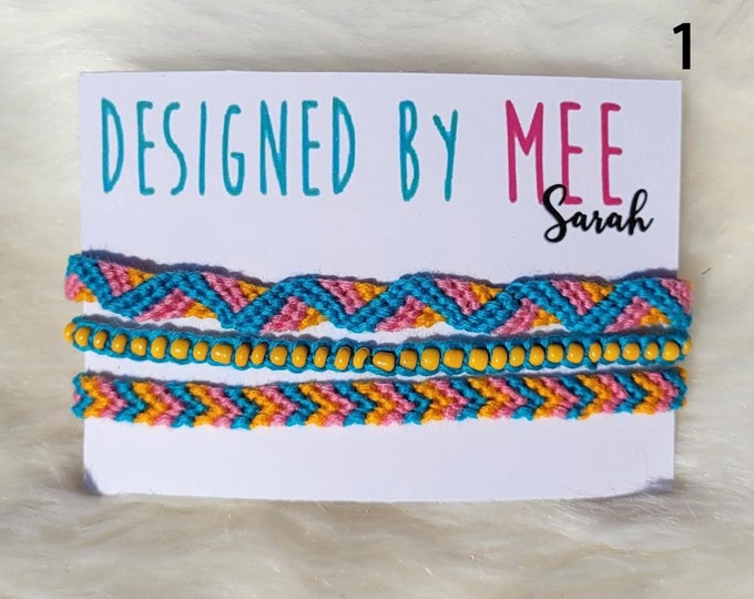 Friendship Bracelet Set - Embroidery Thread - Gift Set - Girlfriend - Teen Gift -Birthday Gifts