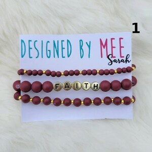 Friendship Bracelet Set - beaded - Gift Set - Girlfriend - Mother&#39;s day Gift -Birthday Gifts - Beaded Bracelets