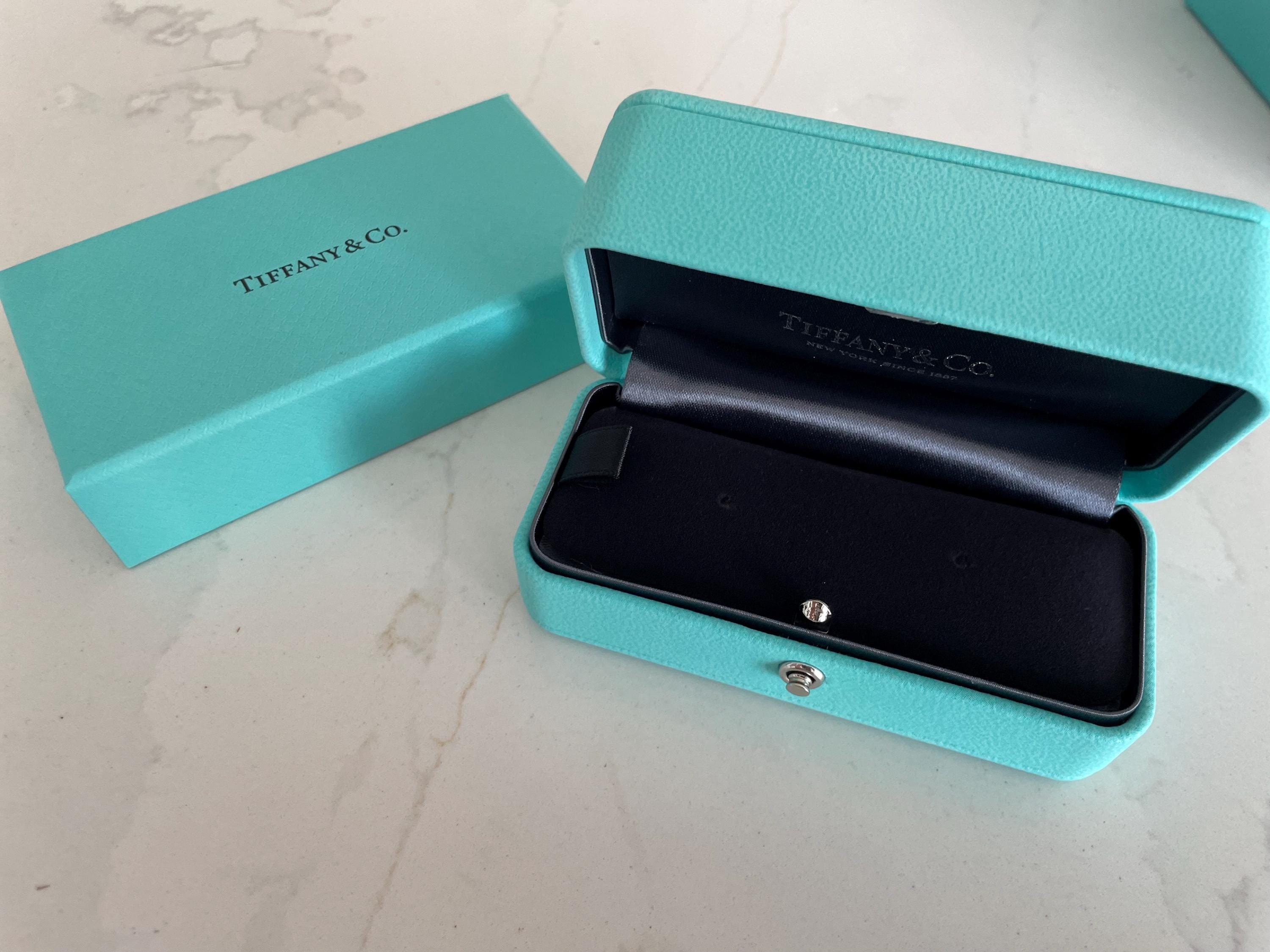 Authentic Tiffany& Co. Earring Display Box with Original Packaging | 3.75”x 1.75 Authentic Tiffany & Co. Earring Display Box With Original  main image 2