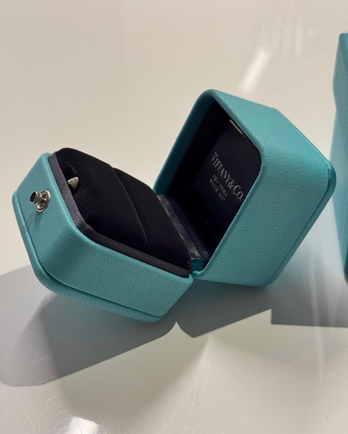 Tiffany& Co Engagement Ring Box - Etsy Israel