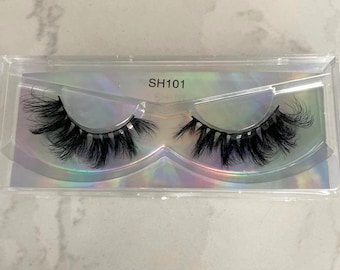 She Is So Eccentric | 15mm 3D Dramatic Lashes | Bold Lightweight False Eyelashes | Glam Makeup Look | Reusable Lashes