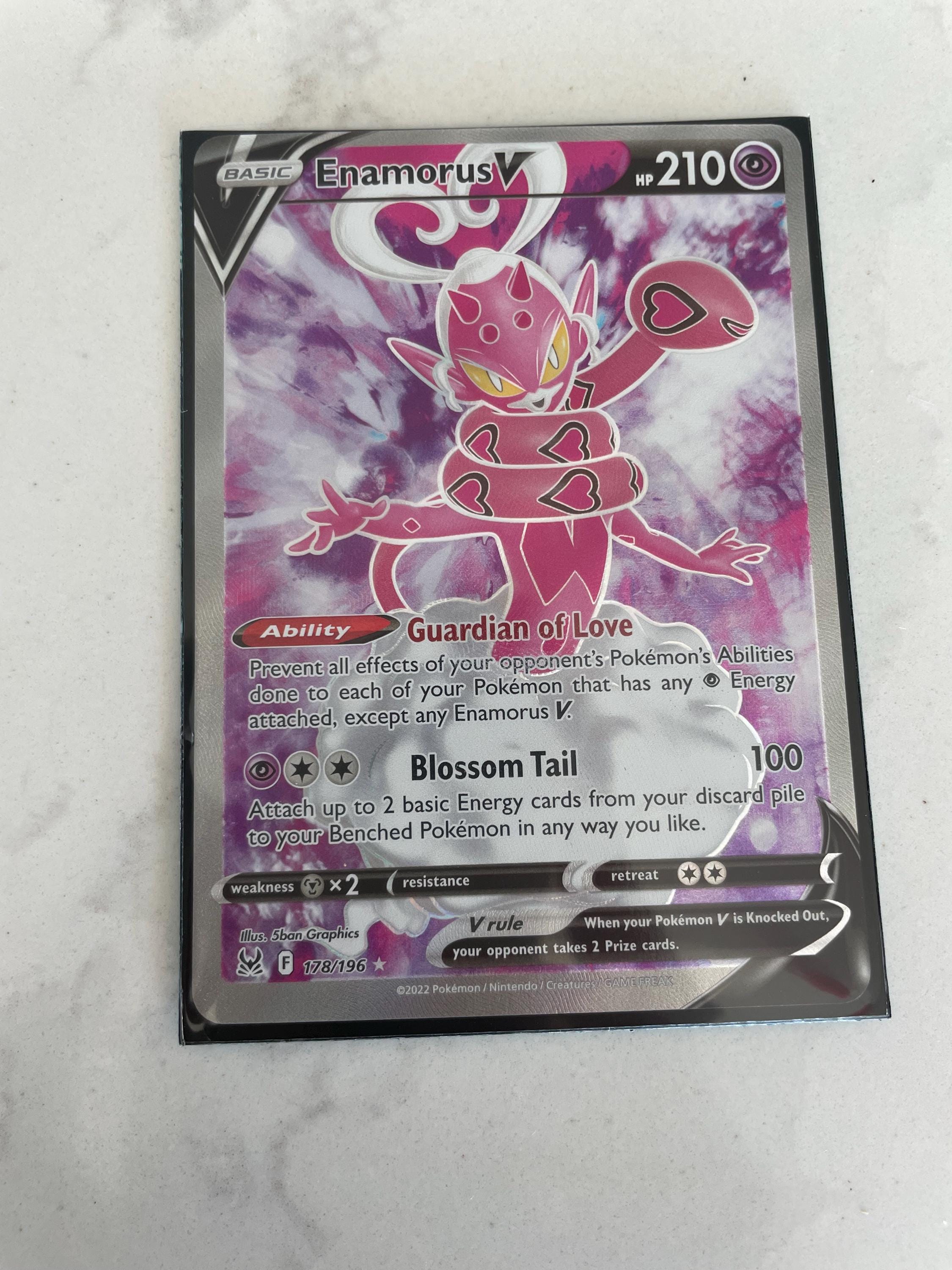 enamorus pokemon card price PSA 9 Enamorus Illustration Rare #180 2024 Pokemon TWM Masquerade 92601312