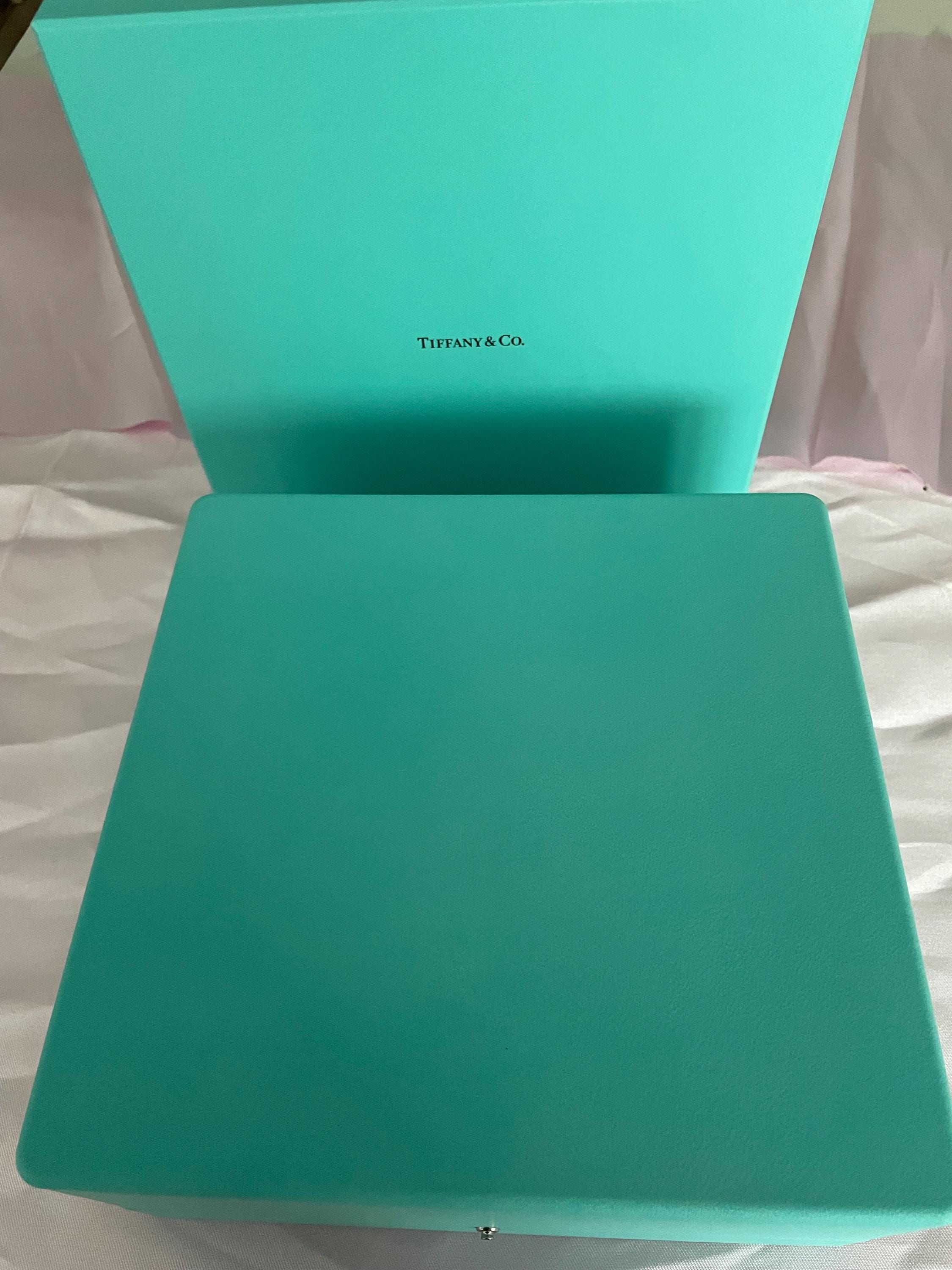 Authentic Tiffany & Co. High Jewelry Necklace Box – Brand New, 8.5