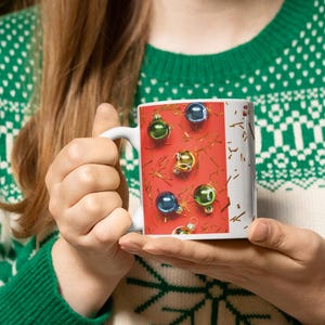 Frohe Weihnachten guten Rutsch ins neue Jahr-Kaffeetasse, Bibel-Vers-Kaffeetasse, kundenspezifische Versprechenskarten-Tasse, festliches Trinkgeschirr, einfache Geschenkidee