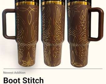 Gold Boot Stitch