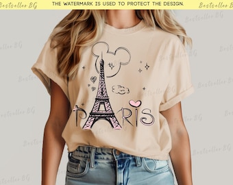 Disneyland Paris Shirt, Disneyland Paris Vacation Shirt, Eiffel Tower Shirt, 2025 Family Vacation Shirt, Disneyland Tee