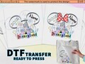 Disney family Vacation 2025 , Ready to press iron on transfer, DTF transfer vacation Shirts, Disneyland Shirts, Couple Shirts, Disneyworld product logo