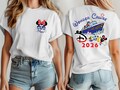 Disney Wonder Cruise 2026 shirt, Disney Cruise shirt, Mickey and Minnie shirts, family Cruise shirt, Disney Couple shirts Disneyworld tee product logo