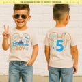 Disney Birthday boy Shirt Personalized , Birthday squad Custom Tshirt, Gift for Birthday boy, Disney Birthday Party Gift Tee, Disneyland product logo