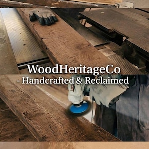 Handmade Rustic Live Edge Coffee Table – Solid Wood Farmhouse Centerpiece