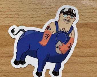 Hillbilly Centaur - Sticker