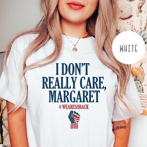 Comfort Colors I Dont Care Margeret Tee, Vance Shirt, JD Vance Shirt, Vance Quote Shirts,Funny Vice President Shirt,Republican T-Shirt-BC041