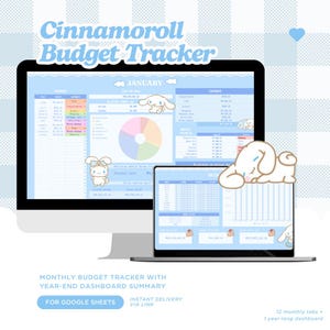 CINNA: Niedlicher Ausgaben & Budget Tracker für Google Sheets