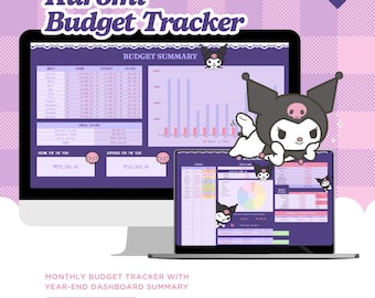 KURO: Cute Expense & Budget Financial Tracker for Google Sheets