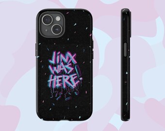 Jinx Graffiti League of Legends Phone Case, Gamer Gift