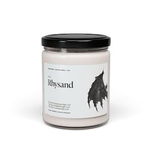 Rhysand candle, High Lord of the Night Court, ACOTAR candle, Cozy candle, Fantasy Gift, Book Lover Candle, ACOTAR merch, Bookish gift