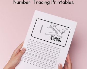 Werkbladen voor het traceren van cijfers: leuk en leerzaam handschriftoefeningen voor kinderen