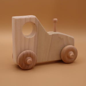 Wooden Toy Tractor