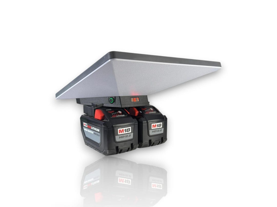 Power Adapter V2 for Starlink Mini | Compatible with Milwaukee M18 Batteries