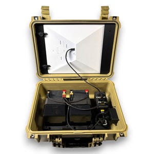 StarCase 3800 - Plug & Play DIY Kit for Starlink Mini in Apache 3800 Case | Rugged and Portable Internet