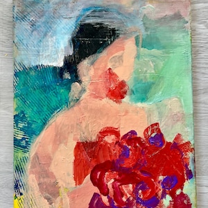 Abstract figurative painting