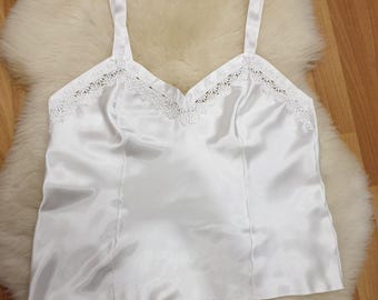 Vintage St Michael Silky Lace Camisole - Womens L