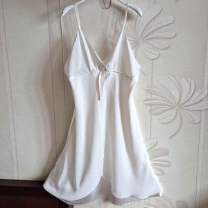 Vintage Slip Dress Ivory - Etsy