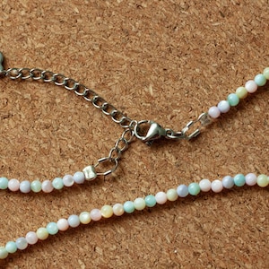 Handmade Fairy Frog Necklace: Polymer Clay Toad Pendant with Pearl Necklace image 16