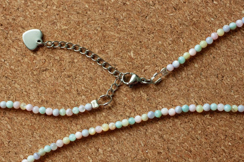 Handmade Fairy Frog Necklace: Polymer Clay Toad Pendant with Pearl Necklace image 16