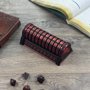 Spell Slot Counter with Magnetic Storage: D&D Spell Caster Accessory, Levels 0-9