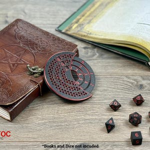 Contador de salud/HP/vida de 3 diales: elegante y funcional para juegos de rol de mesa y juegos de cartas.