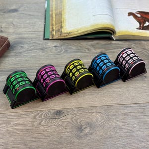 Pacote com 5 contadores de vida com 3 mostradores – Rastreadores de HP para MTG ou D&D | Rastreadores 0–999 | Impressos em 3D por HAVOCttrpg