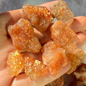 Raw Sunstone Crystal, Rough Sunstone For Healing, Natural Crystal Specimen, Jewelry Making Supply