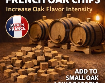 Chips de roble francés: ajuste el sabor sin comprar una barrica nueva - Paquete de 4 oz