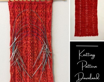 Memories of Aloha Knitting Needle Holder Pattern (PDF Pattern)