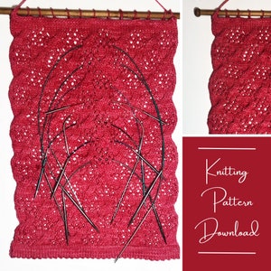 Patrón de tejido para porta agujas de cosecha de bayas