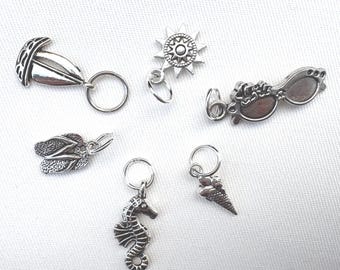 Summertime Stitch Marker Set