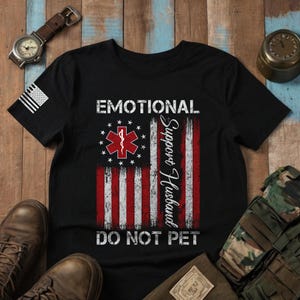 Do Not Pet Husband Shirt, Emotional Support Human Shirt, Funny Shirts For Husband, Emotion Shirt, Best Husband ESH Shirt, Gifts for Husband