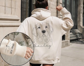 Personalized Sweatshirt With Photo, Custom Pet Photo Hoodies, Cat Dad Gift Custom Hoodie, Custom Pet Photo Sweatshirt, Photo Dog Cat Shirt