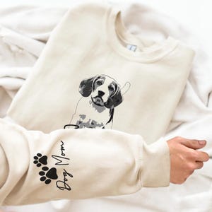 Personalized Hoodie With Photo, Custom Sweatshirts For Dog Mom, Cat Dad Gift Custom Hoodie, Custom Pet Photo Sweatshirt, Photo Dog Cat Shirt