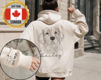 Personalized Sweatshirt With Photo, Custom Pet Photo Hoodies, Cat Dad Gift Custom Hoodie, Custom Pet Photo Sweatshirt, Photo Dog Cat Shirt
