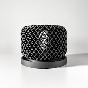 Ravik Orchid Planter 3D Printed Modern Indoor Planter with Aeration for Succulents Cactus Monstera 3"-7" Sizes